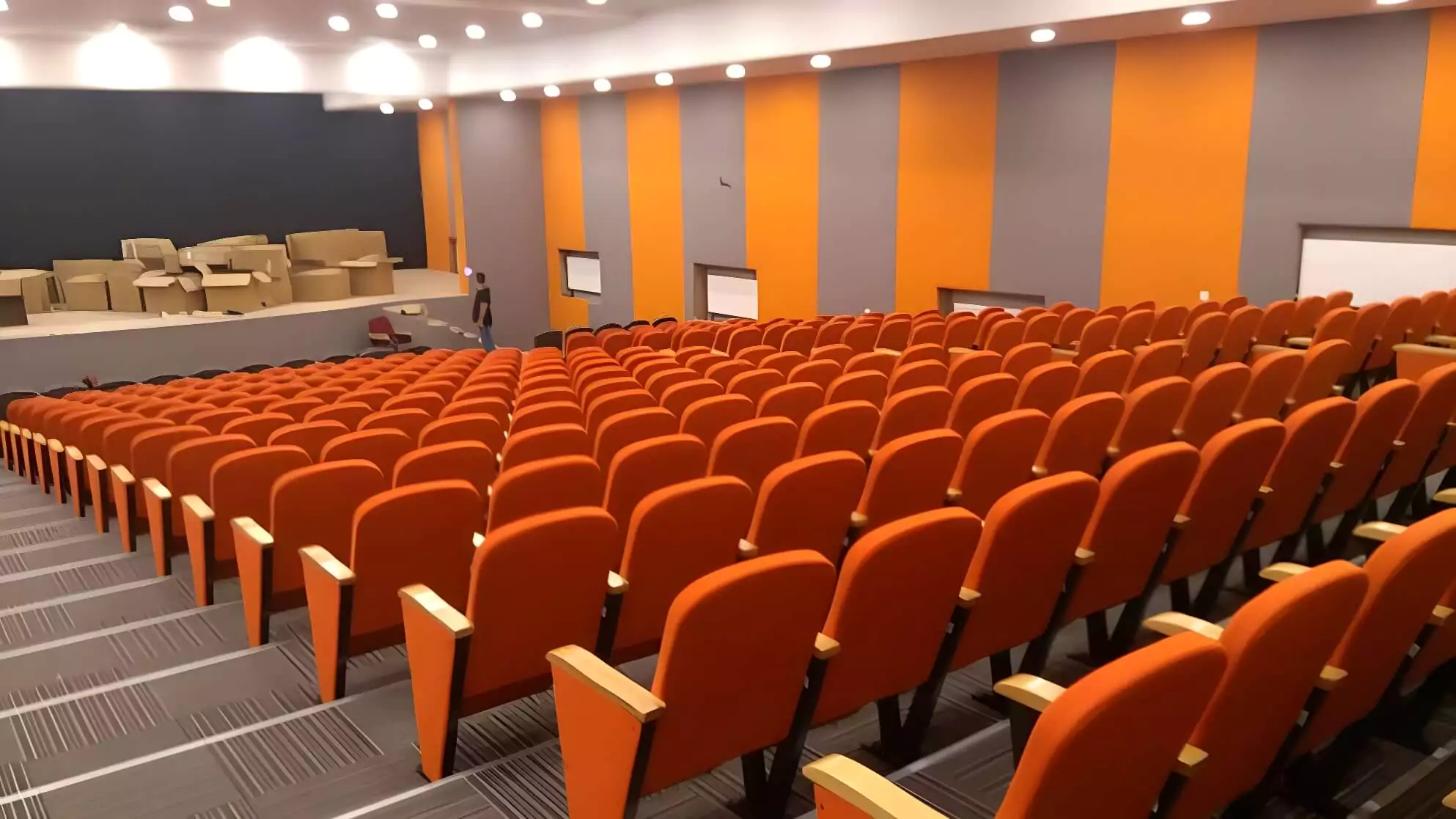 VIP auditorium chair layout Image